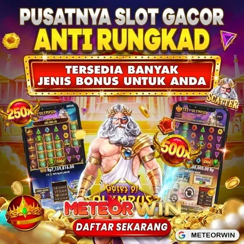 Situs Slot Zeus Gacor Garansi 100% Uang Kembali - METEORWIN